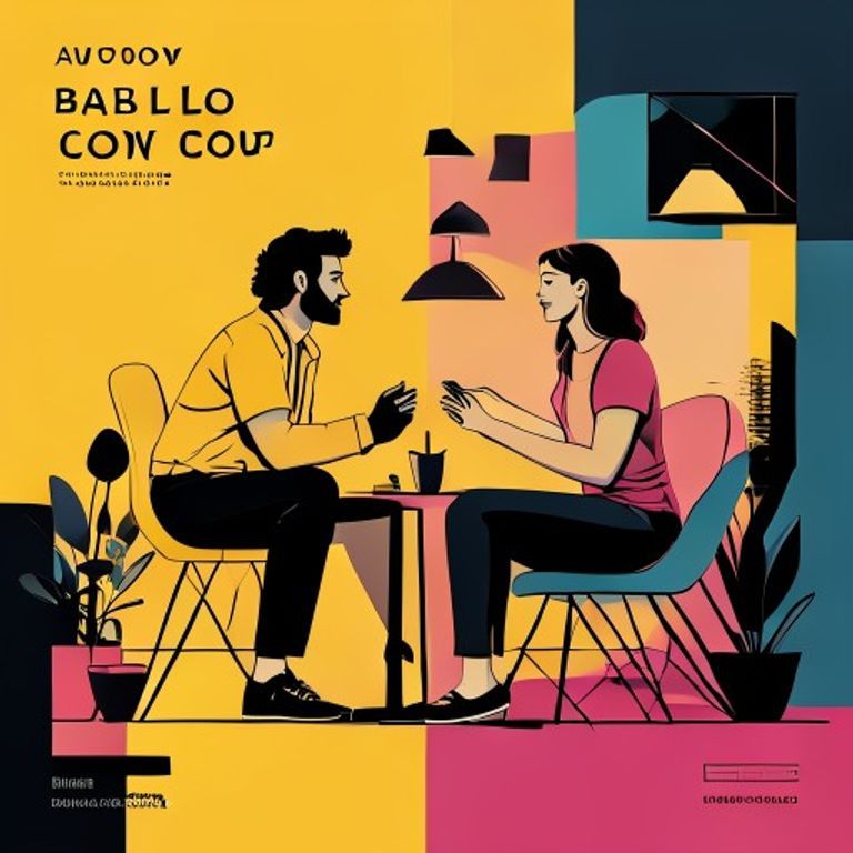 Mature relationships and emotional maturity concept with two people in a balanced co-op dynamic, showing healthy boundaries and mutual effort