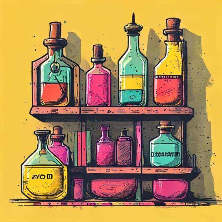 Appreciation and gratitude practice showing hidden healing potions in an RPG inventory