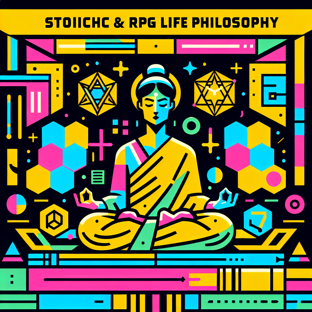 Person practicing stoicism virtues through meditation and reflection